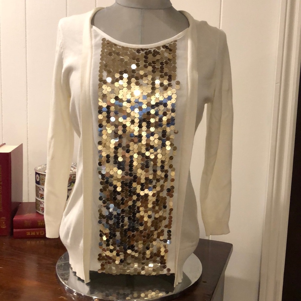 Beautiful Joseph A Ivory Top